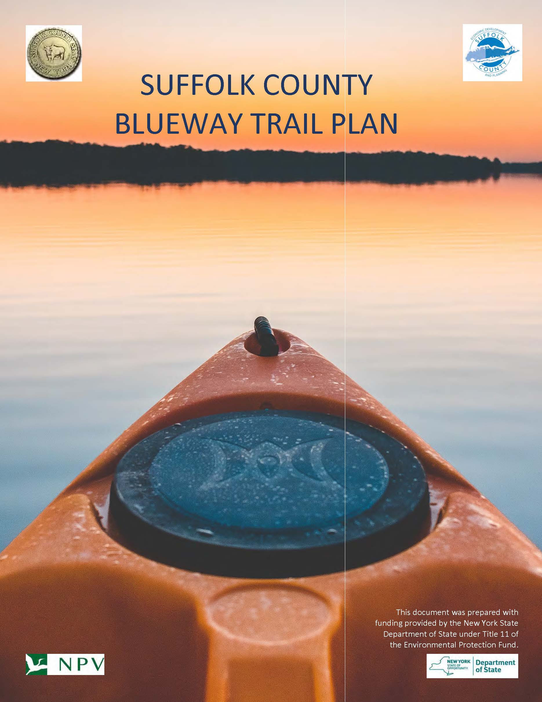 Blueway Trail Plan Cover Image